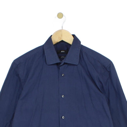 Mens Shirt Slim Fit Easy Iron Long Sleeve