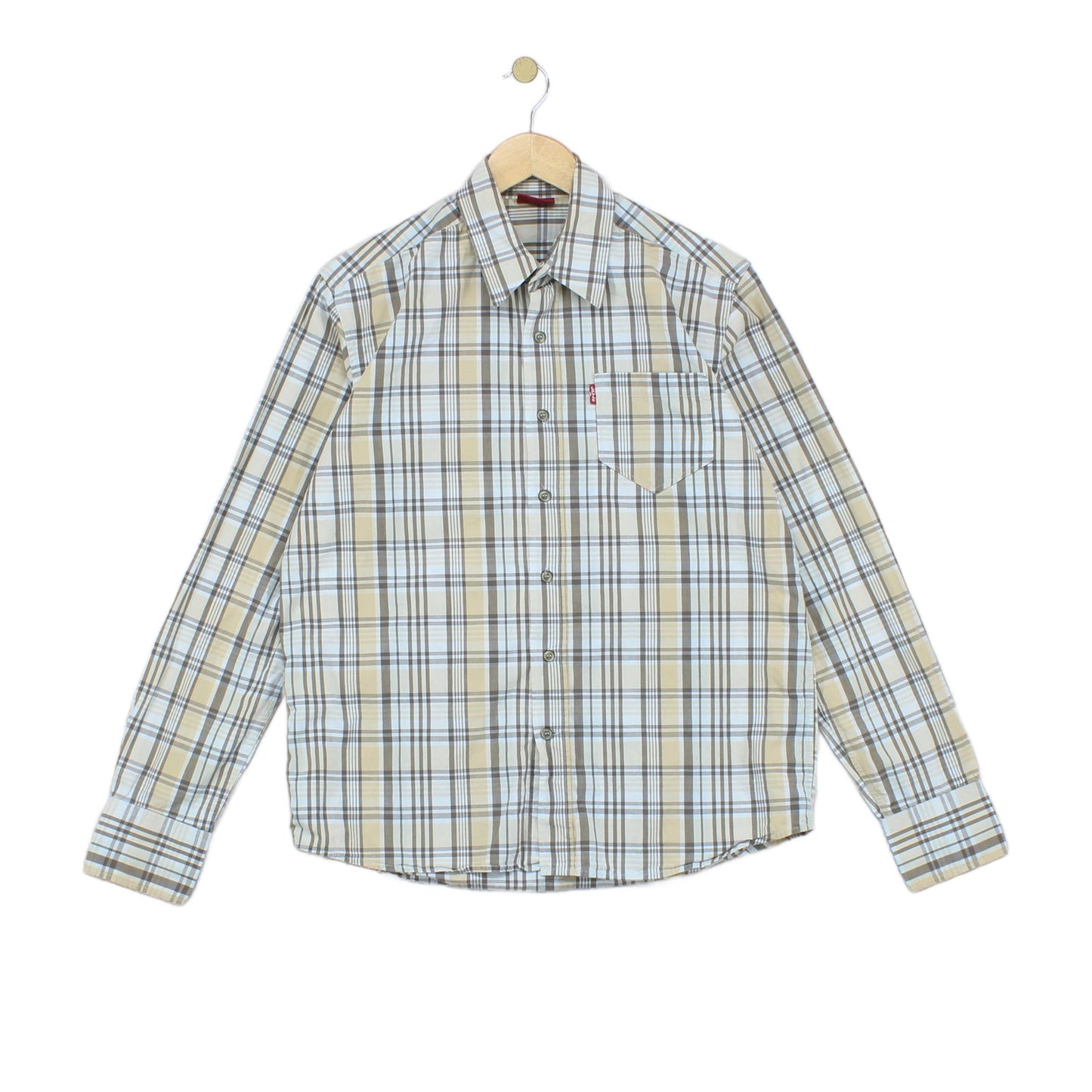 Mens Plaid Shirt Made In Portugal Button Up