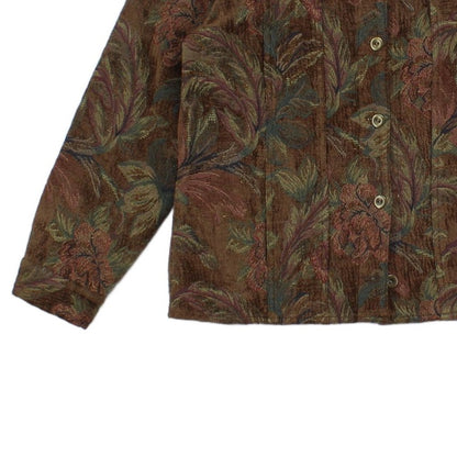 Womens Floral Jacket Tapestry