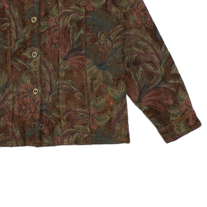 Womens Floral Jacket Tapestry