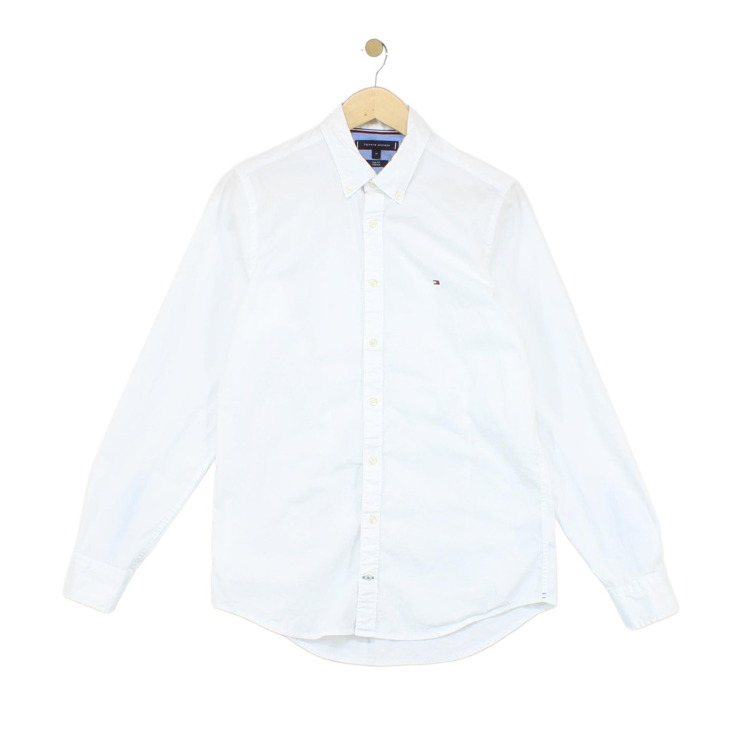 Mens Shirt Slim Stretch Button Down Classic