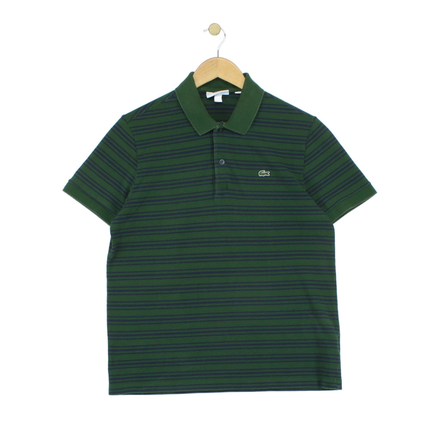Mens Striped Polo Shirt Classic Short Sleeve