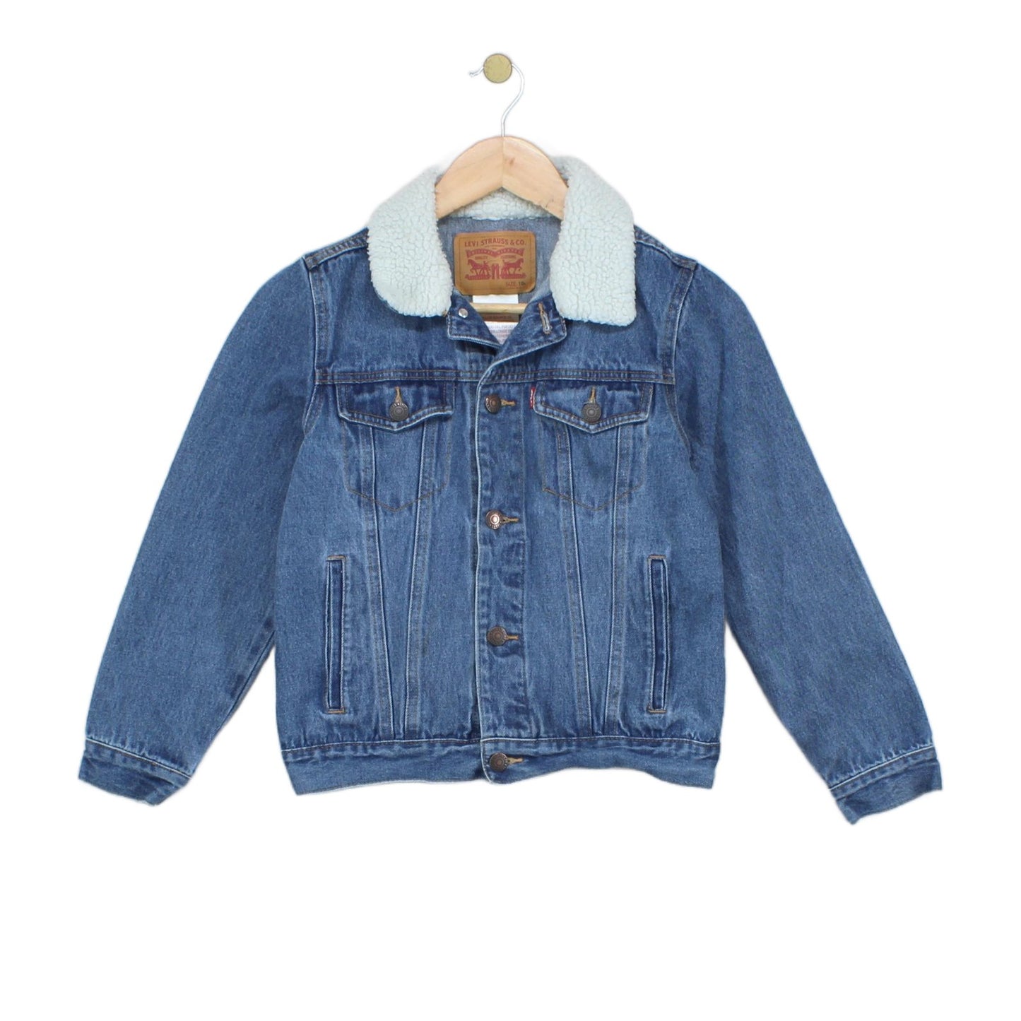 Boys Denim Jacket Sherpa  Classic