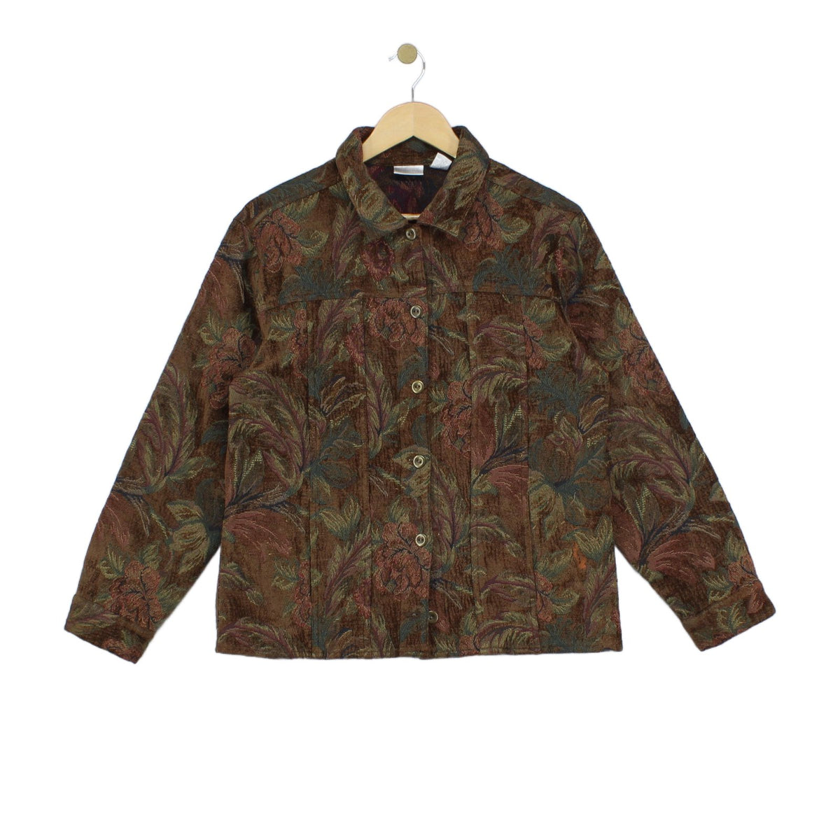 Womens Floral Jacket Tapestry