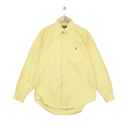 Mens Oxford Shirt Button Down Long Sleeve
