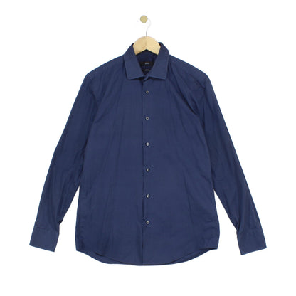 Mens Shirt Slim Fit Easy Iron Long Sleeve