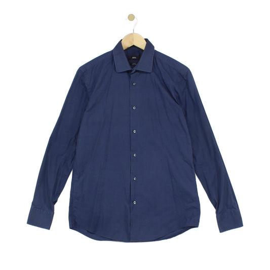 Mens Shirt Slim Fit Easy Iron Long Sleeve