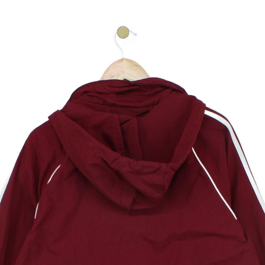 Mens Track Jacket Hooded Full Zip