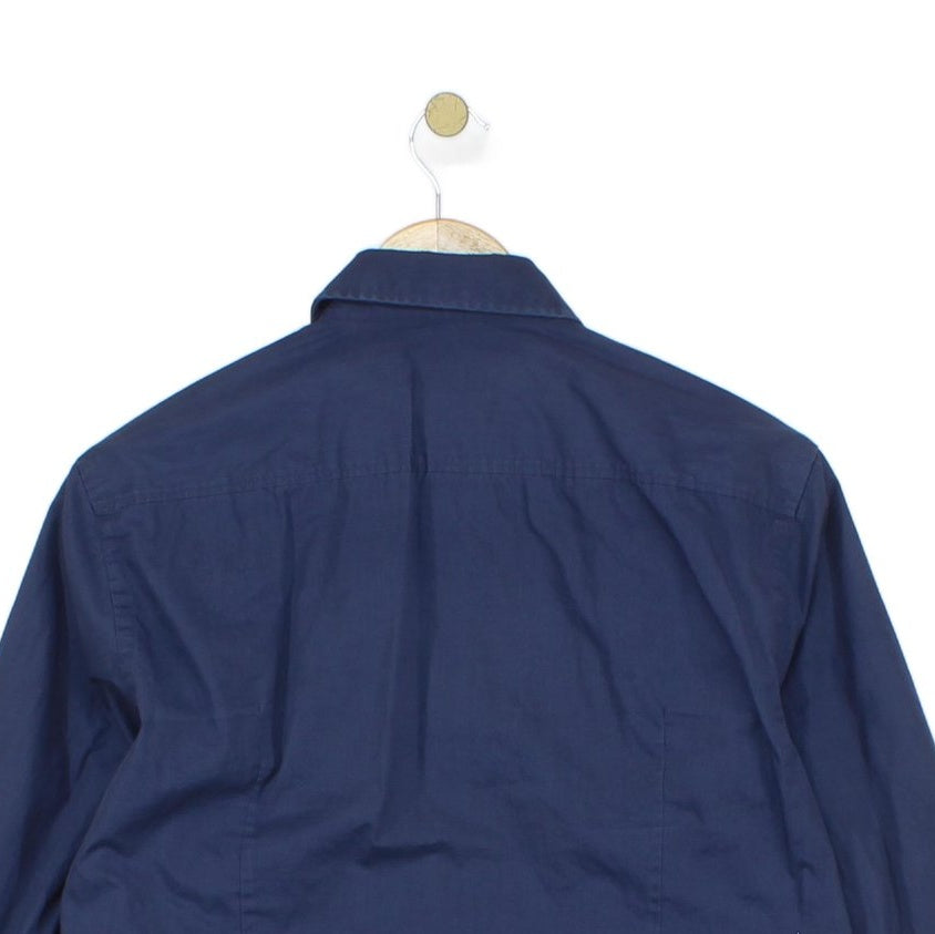 Mens Shirt Slim Fit Easy Iron Long Sleeve