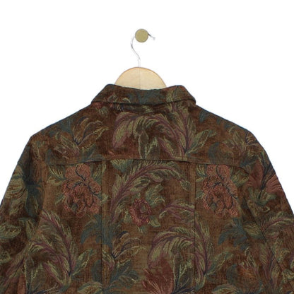 Womens Floral Jacket Tapestry