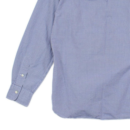 Mens Check Shirt Classic Long Sleeve