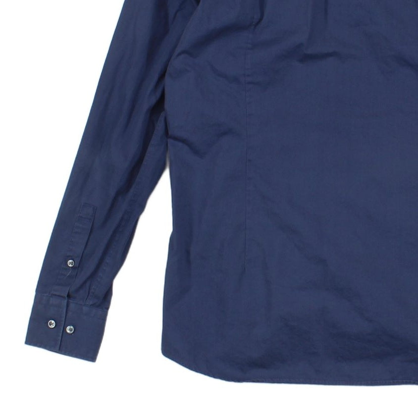 Mens Shirt Slim Fit Easy Iron Long Sleeve