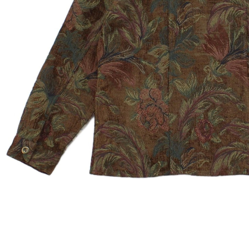 Womens Floral Jacket Tapestry