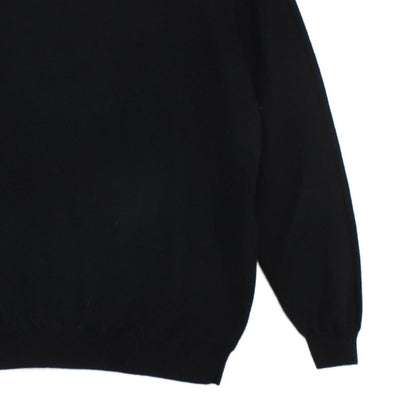 Mens Polo Jumper Finest Italian Yarn Button Wool