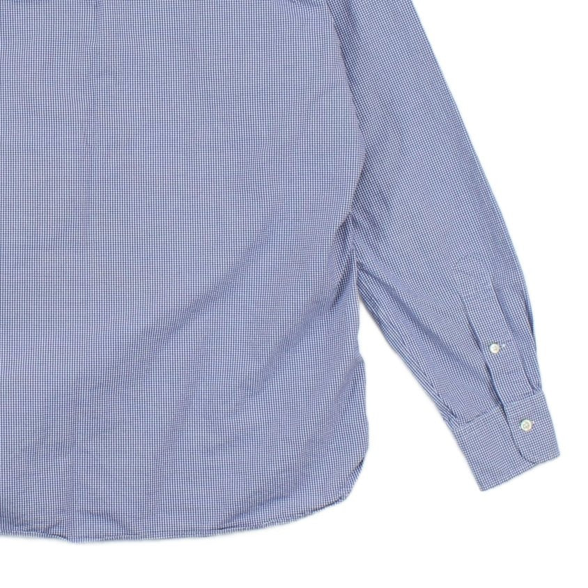 Mens Check Shirt Classic Long Sleeve