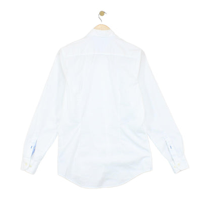 Mens Shirt Slim Stretch Button Down Classic