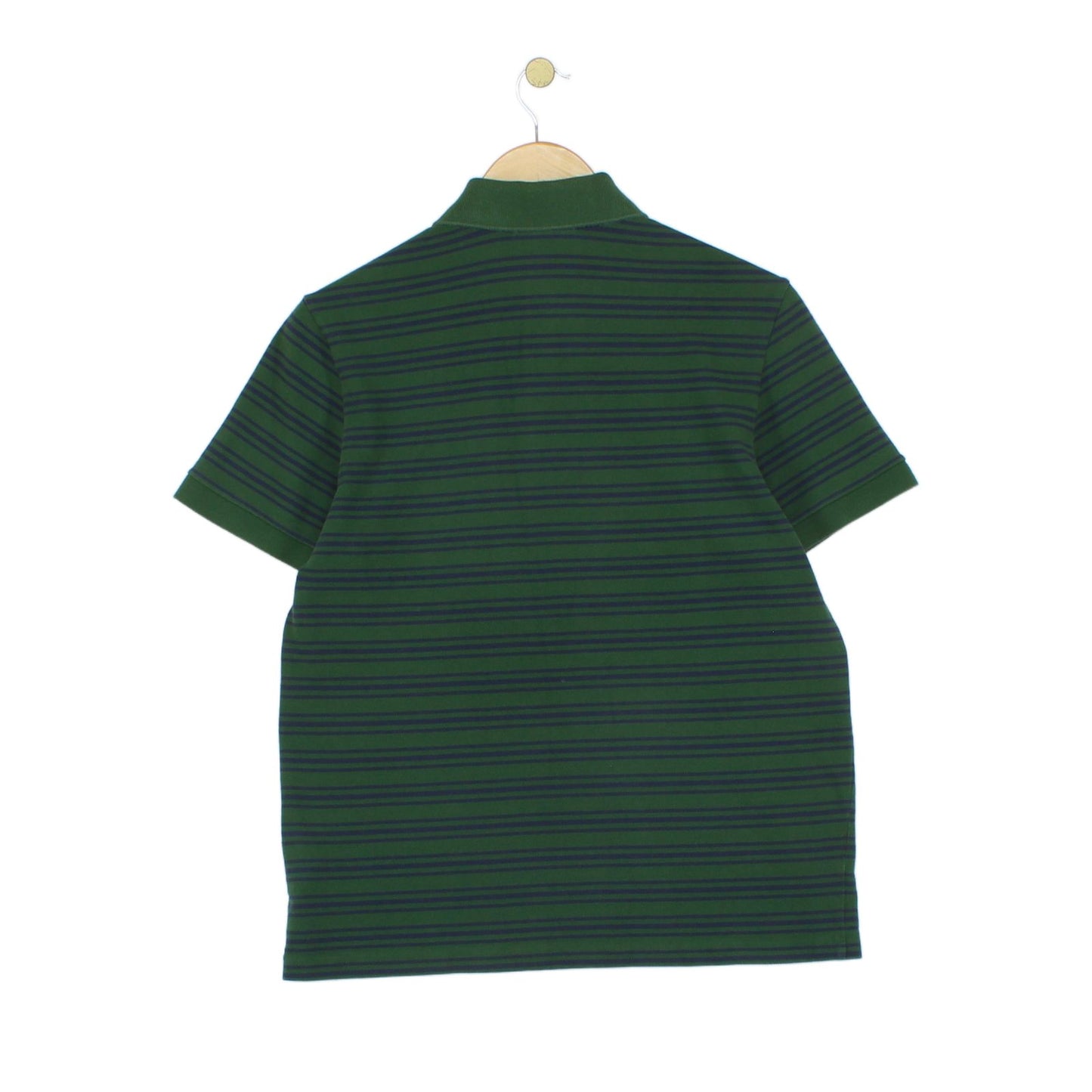 Mens Striped Polo Shirt Classic Short Sleeve