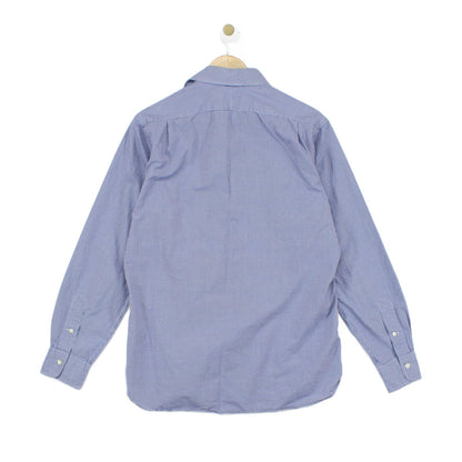 Mens Check Shirt Classic Long Sleeve