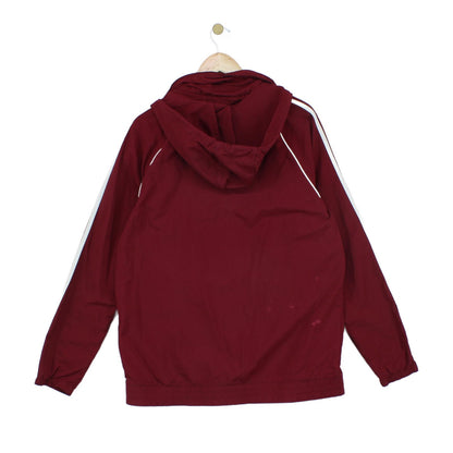 Mens Track Jacket Hooded Full Zip