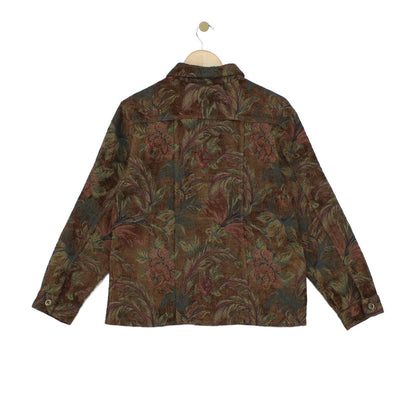 Womens Floral Jacket Tapestry