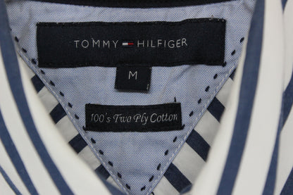 Mens Striped Shirt  Short Sleeve Button Up