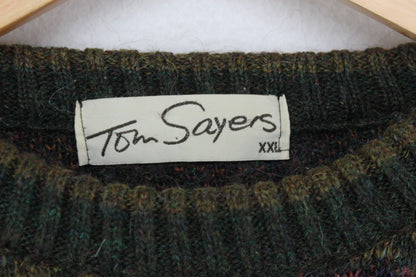 Mens Grandad Jumper Knitted