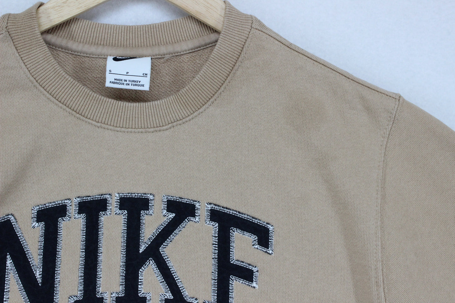 Mens Sweatshirt Embroidered Swoosh