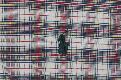 Mens Plaid Shirt Long Sleeve Check