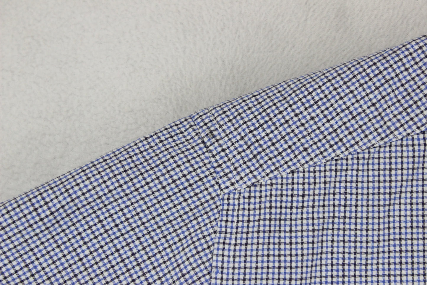 Mens Shirt Short Sleeve Check Button Up