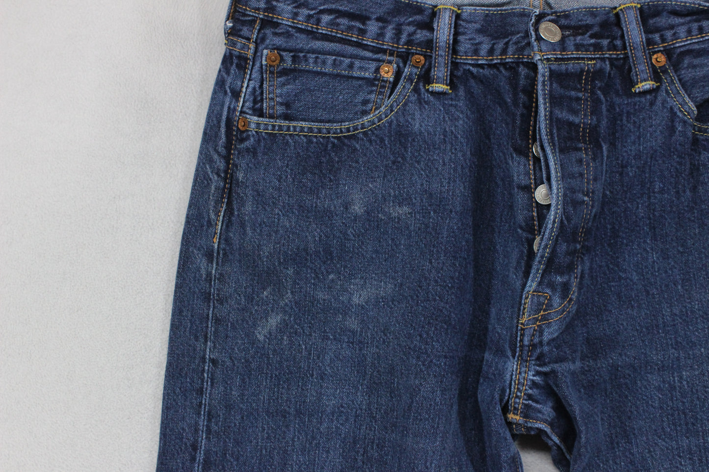 Mens 501 Jeans Classic Fit Denim