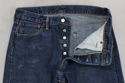 Mens 501 Jeans Classic Fit Denim