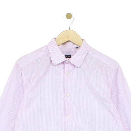 Mens Striped Shirt Made In Italy Button Up