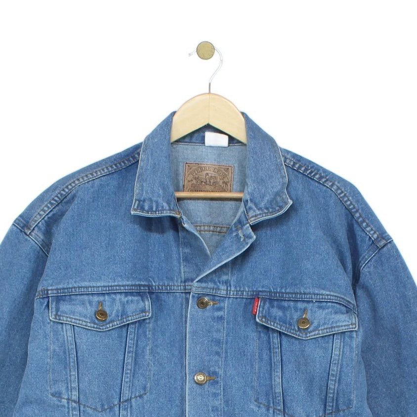 Mens Denim Jacket Classic Outerwear