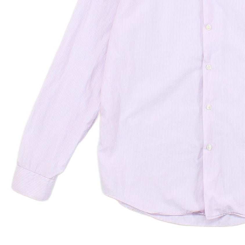 Mens Striped Shirt Made In Italy Button Up