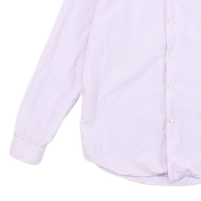 Mens Striped Shirt Made In Italy Button Up