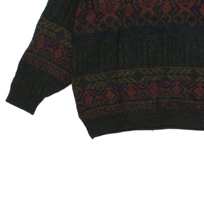 Mens Grandad Jumper Knitted