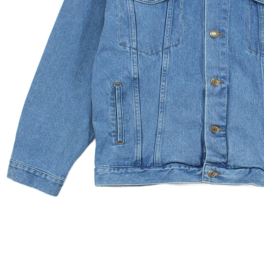 Mens Denim Jacket Classic Outerwear