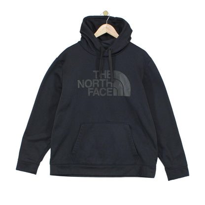 Mens Fleece Hoodie Logo Print Drawstring