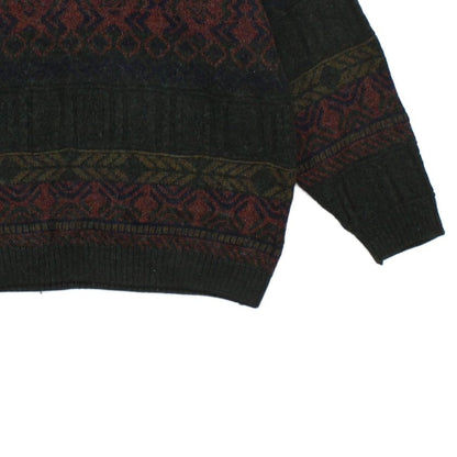 Mens Grandad Jumper Knitted