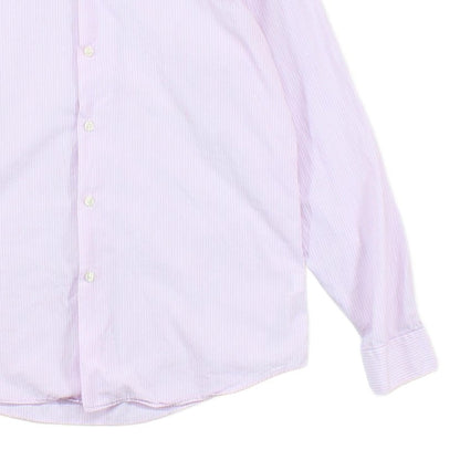Mens Striped Shirt Made In Italy Button Up