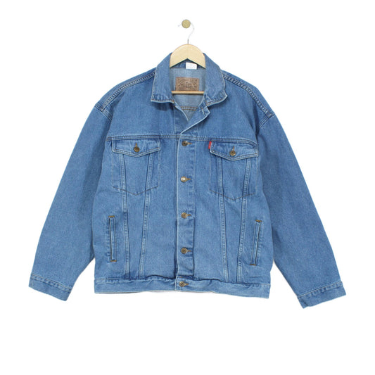 Mens Denim Jacket Classic Outerwear