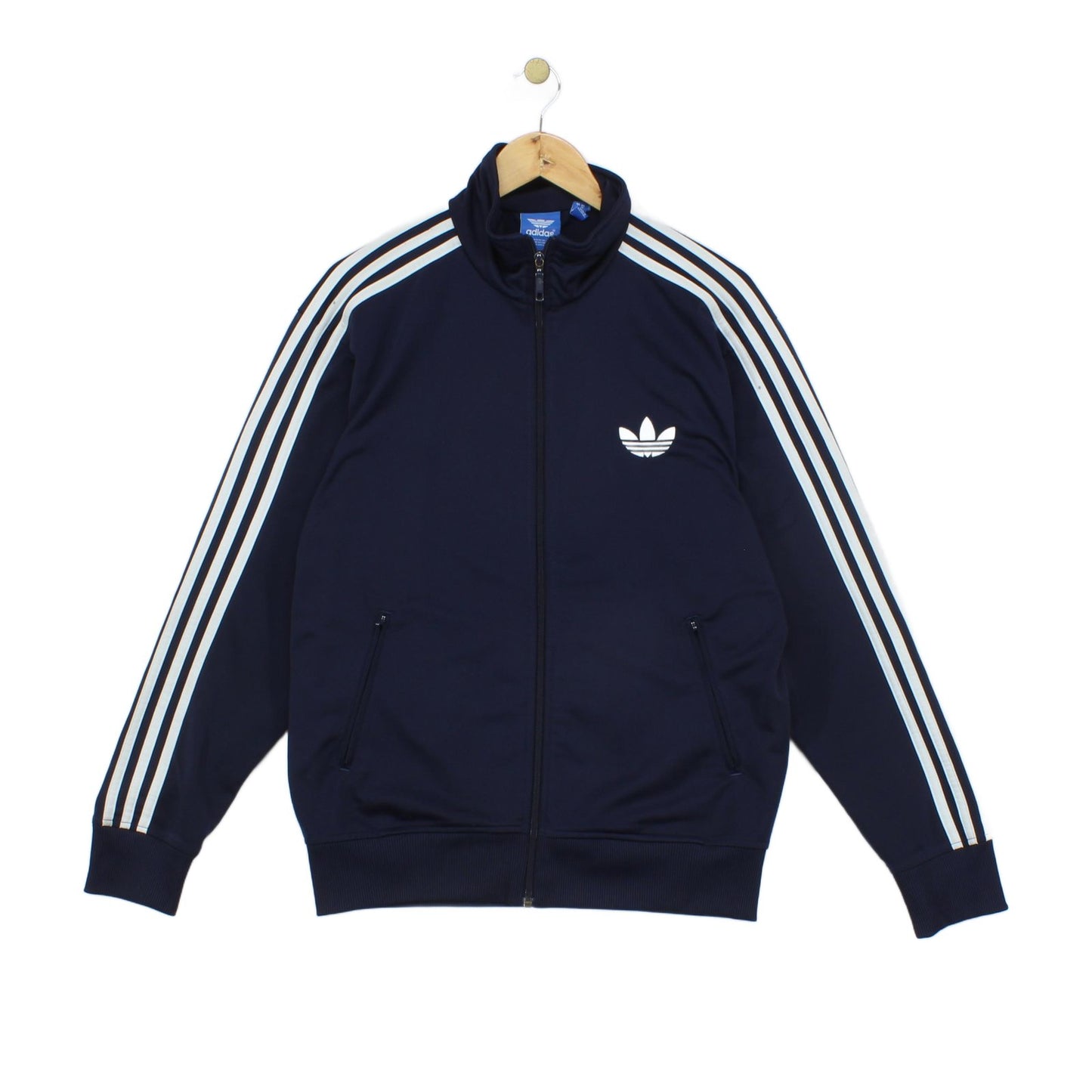 Mens Firebird Track Jacket 3 Stripes 80S Casuals Athletic