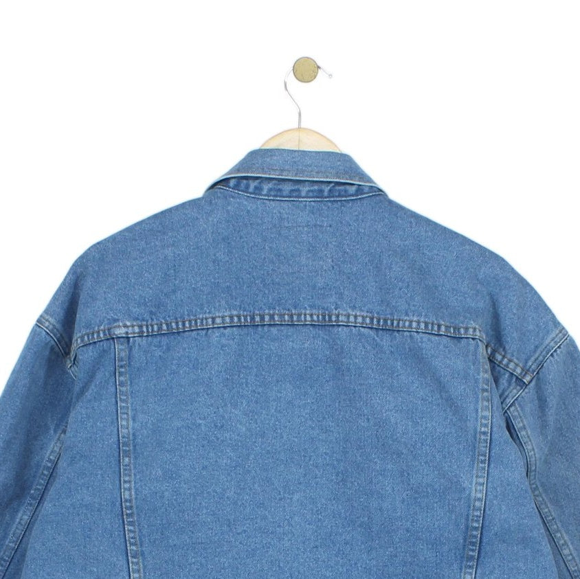 Mens Denim Jacket Classic Outerwear