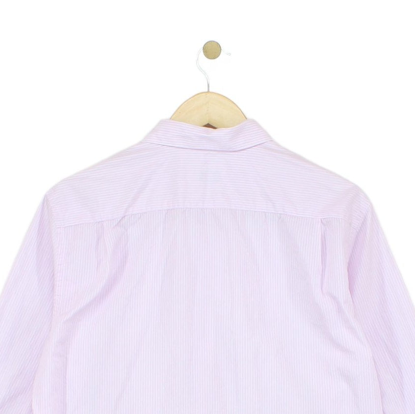 Mens Striped Shirt Made In Italy Button Up