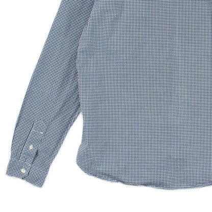 Mens Check Shirt Tailored Button Up