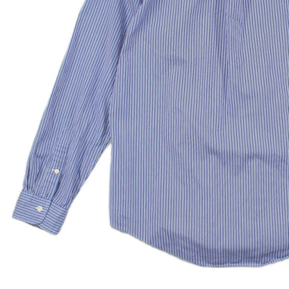 Mens Striped Shirt Custom Fit Button Up