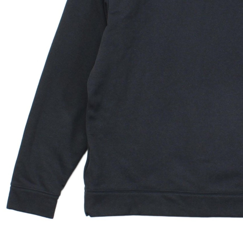 Mens Fleece Hoodie Logo Print Drawstring