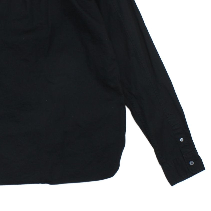 Mens Shirt Button Up Long Sleeve Collared Cotton