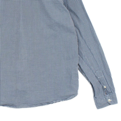 Mens Check Shirt Tailored Button Up