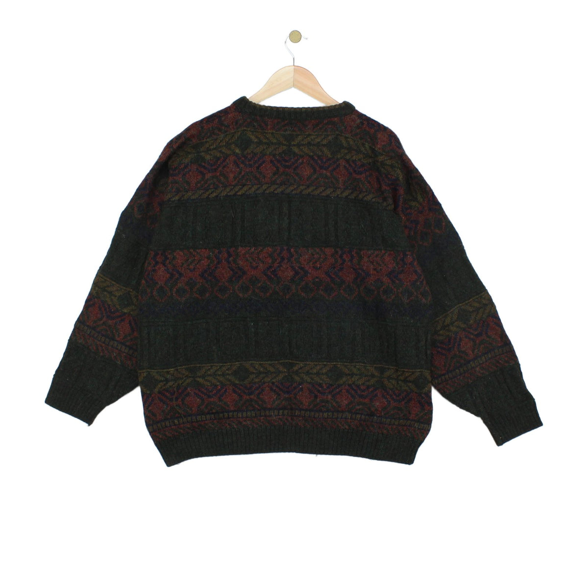 Mens Grandad Jumper Knitted
